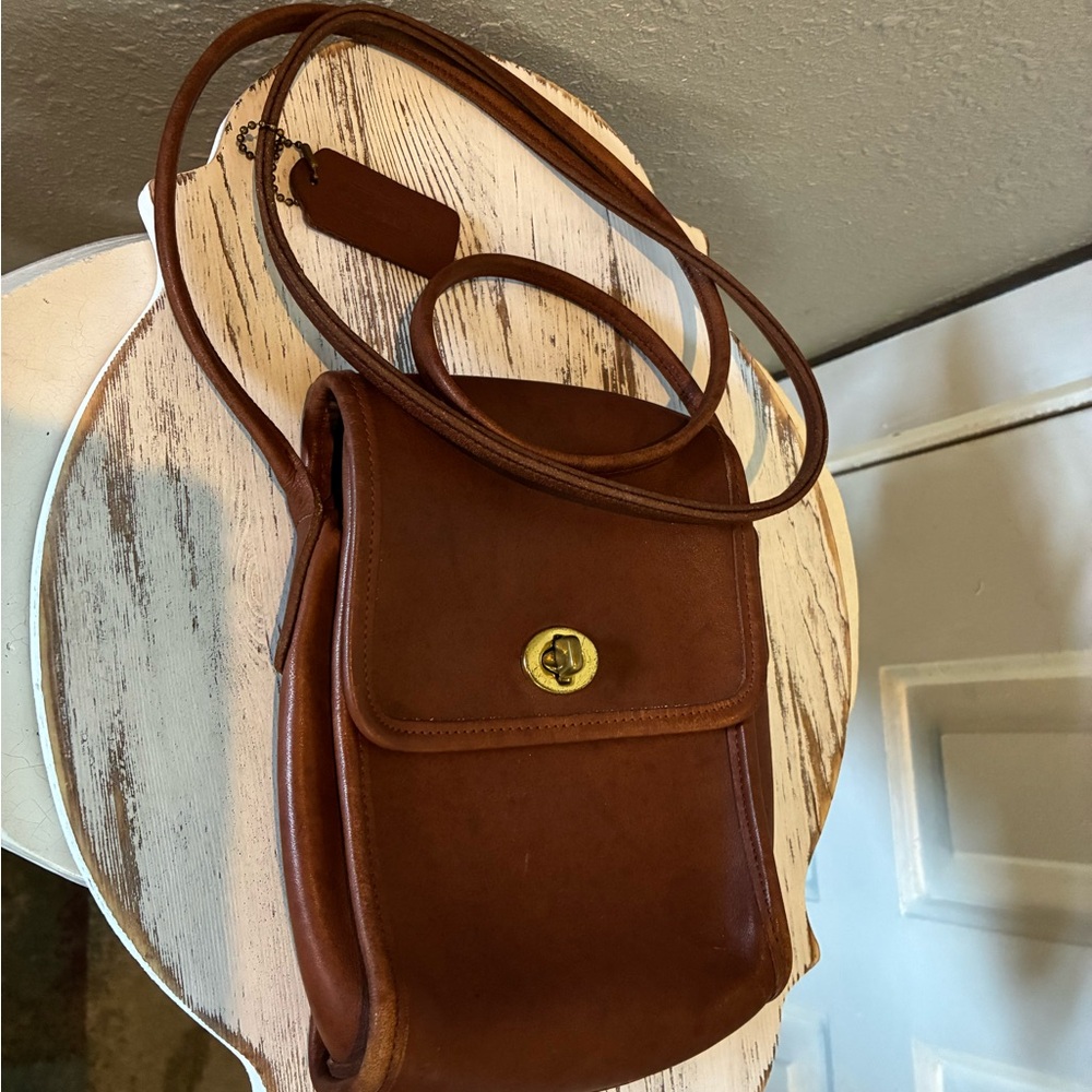 Vintage Coach Scooter Bag